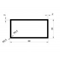 Rura prostokątna 60x30
